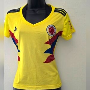Adidas Colombia Home Women’s Jersey World Cup Russia 2018